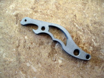 (Long-tailed mongoose) titanium alloy bottle opener bottle key chain EDC pendant portable equipment