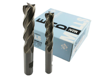 River Metallurgy Resident ultra-hard white steel upright milling cutter lengthened 4 teeth 4 blades M2AI with aluminum high speed steel 3 0-25MM4F