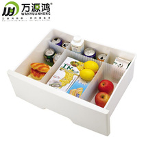 Wan Yuanhong free breakthrough combination plastic partition underwear cosmetics storage box drawer finishing grid separation
