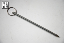 Tip type hard alloy head scratching needle tile special cutting steel needle cutting knife tile sling knife