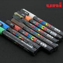  Japan Mitsubishi PC-3M POP pen Water-based advertising pen Poster color marker pen water-resistant round head