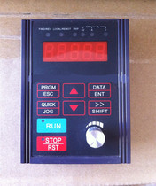 Inverter Motor 1 speed control operation panel keyboard RUN STOP RST PRGM ESC QUICK JOG