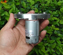 C2 (555 DC gear motor 12V stock dual output shaft hole speed control slow speed motor
