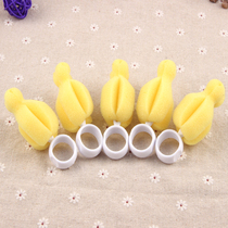High quality sponge nipple brush for wide mouth standard diameter bottle nipple small brush