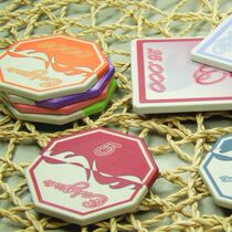 (idle anecdotics) JB126 octagonal ceramic feel chips customised to do