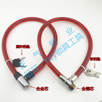 SJ367] Wire lock multi-purpose chain lock glass door lock new and old styles randomly consult customer service first