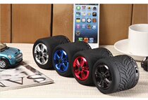 Promotional tire wireless Bluetooth speaker Plug-in card mobile phone hands-free portable mini small audio heavy subwoofer
