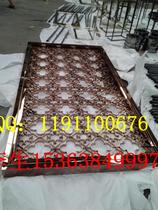 Screen Partition Hollowed-out Stainless Steel Screen Processing Hanging European-style Screen Modern Fashion Living Room Folding Low Price