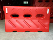 Three holes large water horse 1500mm new material blow molding water Horse fencing road anticollision isolation water horse 80 high