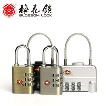 Plum blossom lock TSA password Customs lock luggage drawer suitcase padlock check lock lock code lock