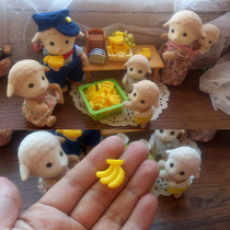 1 12 Mini food play house food play scene snack accessories-small fruit banana