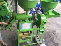  Household combination rice milling machine Rice processing machine Small grain peeling machine Rice grain peeling and shelling machinery