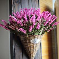 Pastoral home accessories lavender simulation flower set fake flower handmade flower freehand flower dry flower living room