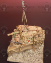 1:35 Resin floor Italian tank platform B51