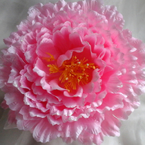 New 28 emulated peony finger flower dance props simulation Mudanflower Square Dance props hand to take flowers