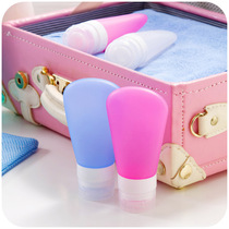 Travel wash and bottling set shampoo shower gel lotion silicone empty bottle travel
