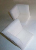 80 * 80 * 80 * 15mm foam pearl cotton care corner size can be booked 500 one 500