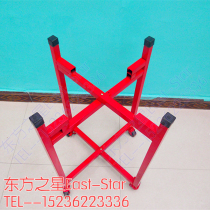 Drum stand sitting iron folding 12 14 16 18 inch drum rack Hall drum rack small drum frame simple drum stand