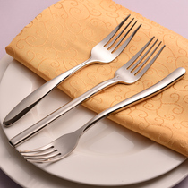 Add a little music stainless steel western fork Western dinner fork Main fork steak fork Korean stainless steel fork