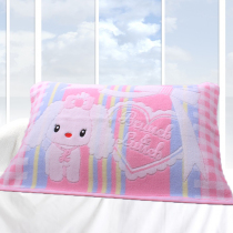 Cotton pillow towel increased thickened couple students adult breathable Four Seasons wedding a pair of universal pillow headscarf single