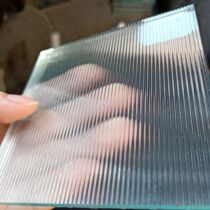 Light heart glass original sheet specifications 2780*2000 Changhong glass stripe glass embossed art glass