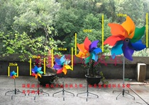 Dongguan Dongcheng Haihua new multi-size PP windmill Durable windmill toy decorative windmill