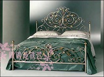 yD370 European-style wrought iron bed Single bed Princess bed Double bed Iron bed 1 5 meters 1 8 meters Iron frame bed