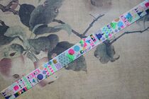 Circular sub-packing mt and paper tape Thailand Exhibition New Year Planning Totem Geometric Cycle Sub-packing