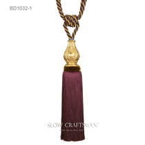 SLOW CRAFTSMAN export Europe Cora series curtain European simple European luxury tassel pendant strap