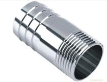 Stainless Steel 304 Leather Pipe Fittings Wire Buckle Round Pipe Pagoda Fittings External Threaded Leather Pipe Fittings