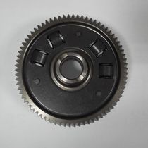 Motorcycle Junchi 125 GT125 QS125-5 clutch big tooth drum original 74 teeth