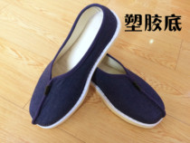 seng xie he shang xie luo han xie j&shomes xie Monk shoes Monk shoes rubber soft waterproof anti-slip