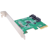 Magic Capricorn MOGE MC2656 Desktop PCI-Ex1 PCI-Ex1 SATA3 expansion card 2 opening SATA3 riser card