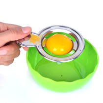Stainless steel egg white separator egg yolk filter egg dispenser egg processing must kitchen supplies