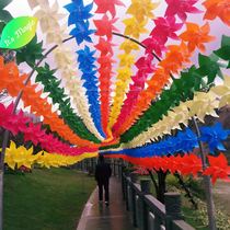 Windmill string outdoor outdoor decoration decoration windmill kindergarten decoration rainproof scenic area windmill 10 colors