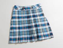 (Lan Shi) Lady college style wide waist decorative buckle skirt pants QK-9117-A