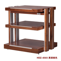 Yinyue Huidian FE HDZ-6503 black walnut solid wood audio rack Audio rack Amplifier rack Equipment rack
