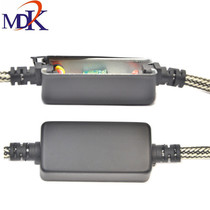 Car headlight drive shell LED drive iron shell LED power supply iron shell can be marked