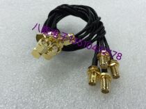 15CM SMA male and female head extension line standard SMA high quality male elbow turn SMAM head RG316 black line