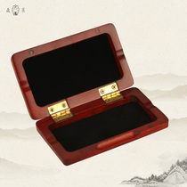 Senock Professional Anti-Fall Solid Wood Red Wood Flute Film Box Durable Hinge Nameplate Brand Promotion