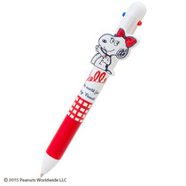 Japan Sanrio Snoopy Snoopy Belle stationery four-color ballpoint pen ballpoint pen (bow)