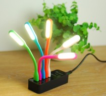 LED energy saving eye protection lamp usb light mobile power computer intercalation learning to read with carry-light usb led lamp