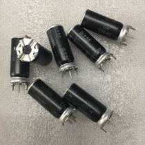 Old German Siemens S+M 40V220UF antique capacitor 12*32