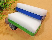 Factory direct sales magnetic plate wipe liquid chalk white board wipe blackboard wipe back can be adsorbed wipe