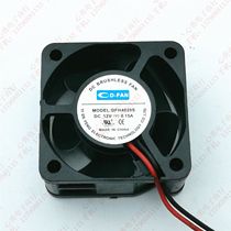 The original CD-FAN DFH4020S 12V 0 15A 4020 4CM 2-wire mute power supply cooling FAN