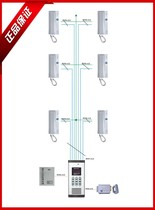 Non-Visual building intercom swipe card access control set telephone grid intercom system N 1 n 1