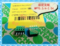 Phoenix Connector MPT 0 5 4-2 54 stationary 4 Core 1725672 wiring terminals 4 Core