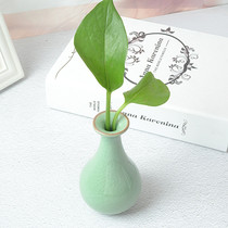 Longquan celadon flower Ware Creative ornaments handmade personalized fashion flower household decoration water cultivation flower vase