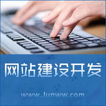 Website construction Do website production Custom development Enterprise company website design Imitation station one-stop package