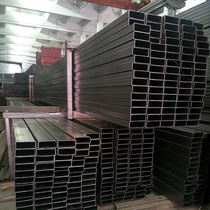 4x6 square steel rectangular steel pipe 50 * 90mm pipe 100*60mm rectangular 80x120 cutting flat tube